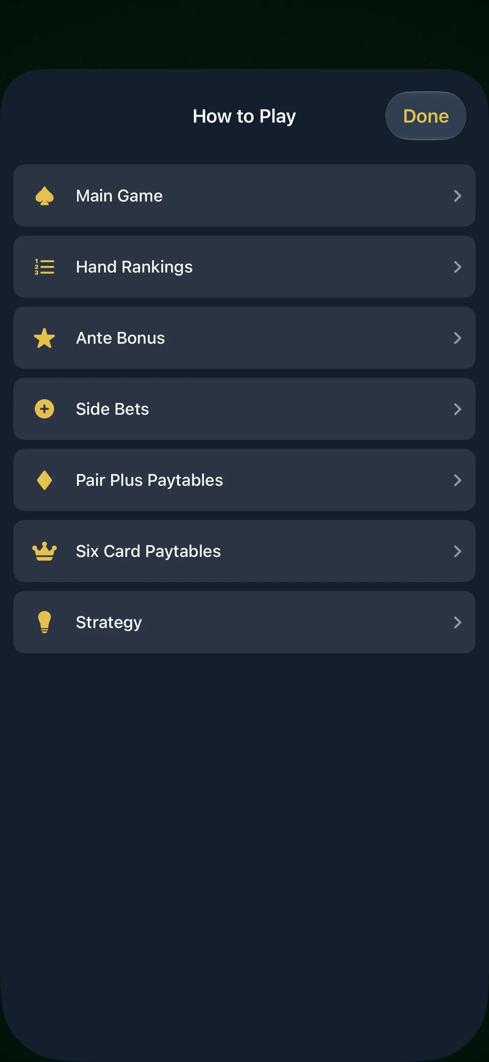 Three Card Poker by TopDog iPhone portrait screenshot 4
