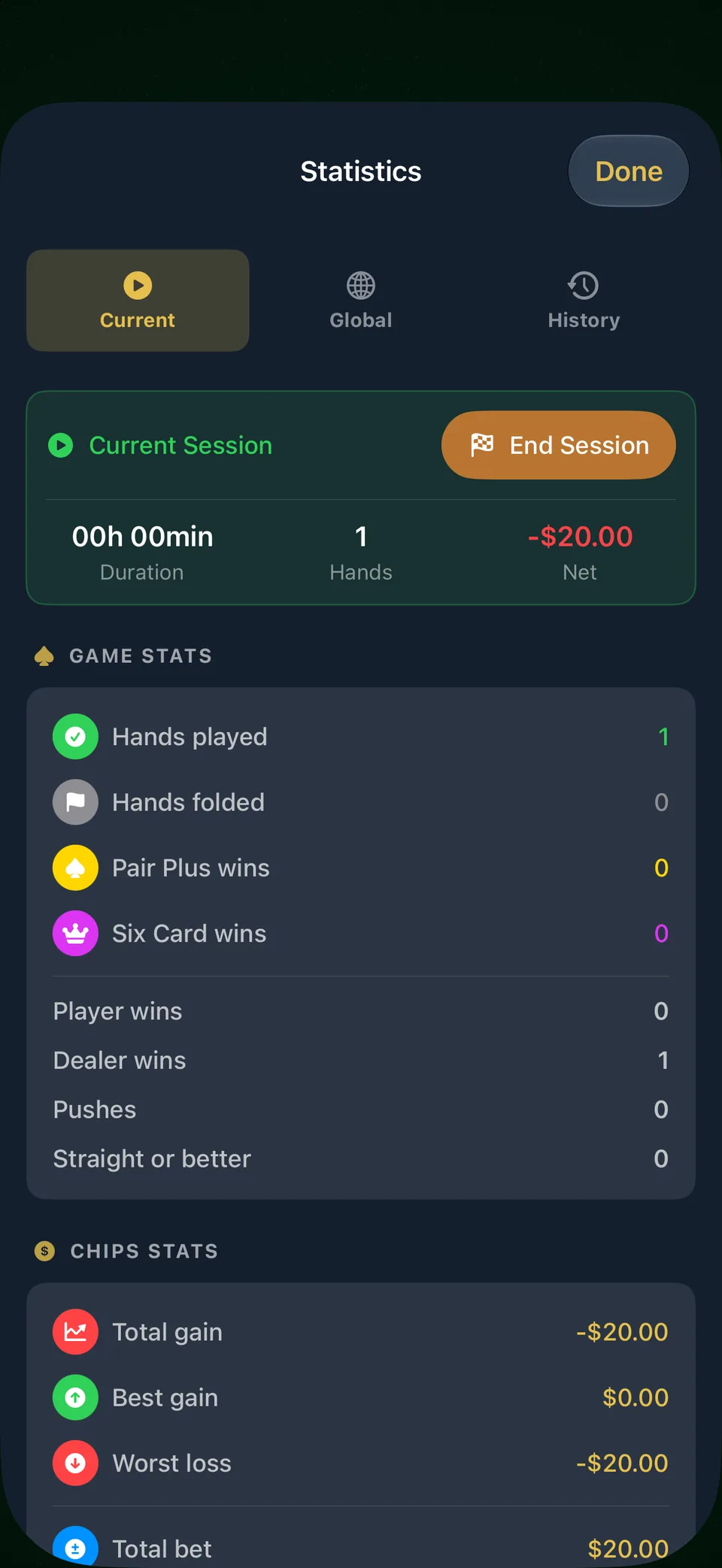 Three Card Poker by TopDog iPhone portrait screenshot 5